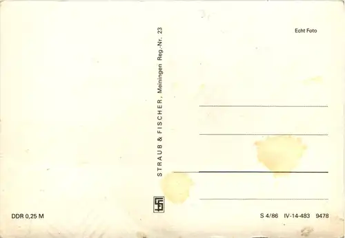 Untermassfeld Krs. Meiningen, div. Bilder -512276