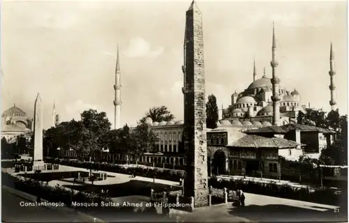 Constantinople - Mosquee Sultan Ahmed -484774