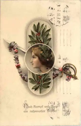 Nach Kampf und Sieg - Feldpost -623992