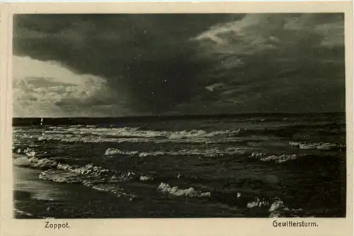 Zoppot - Gewittersturm -625828