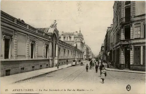 Armentieres - La Rue Nationale -497064