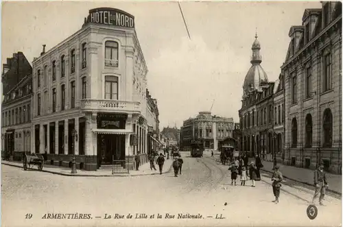 Armentieres - La Rue de Lille -497084