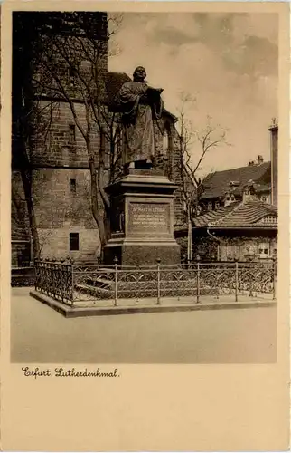 Erfurt, Lutherdenkmal -511654