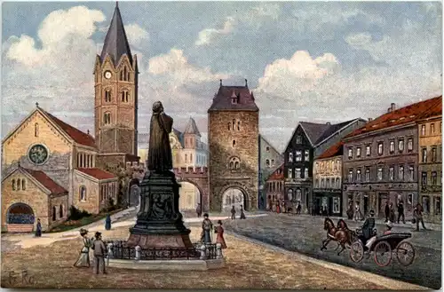 Eisenach, Carlsplatz m. Lutherdenkmal -511694