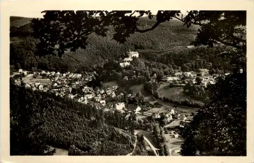 Schwarzburg, Blick vom Trippstein -512052