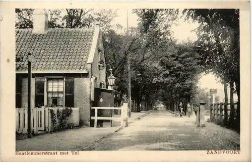 Zandvoort - Haarlemmerstraat met Tol -485114