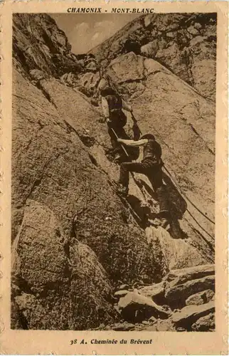 Chamonix - Cheminee du Brevent -497384