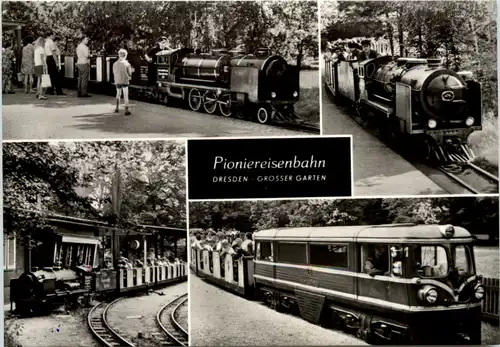 Dresden, Pioniereisenbahn, Grosser Garten, Div. Bilder -512966