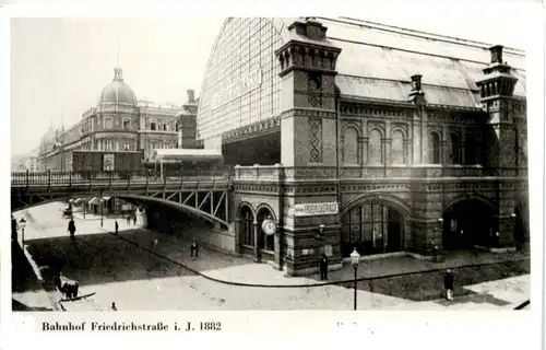 Berlin, Bahnhof Friedrichstrasse 1882 -512112