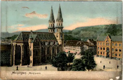 Meiningen, Marktplatz -513126