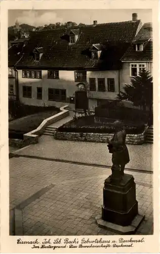 Eisenach, Joh.Seb. Bachs Geburtshaus u. Denkmal -512190