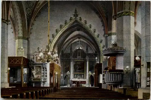 Wittenberg, Schlosskirche, Innenansicht -511828