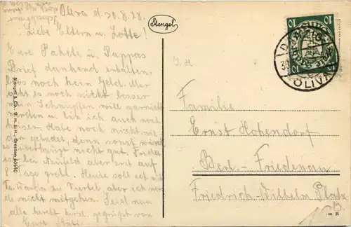 Ostseebad Zoppot - Strand mit Kasino -625032