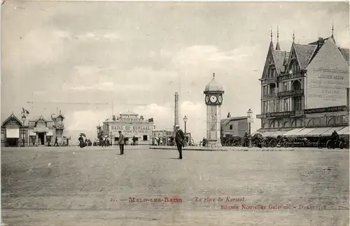 Malo les Bains - La place du Kursaal -497744