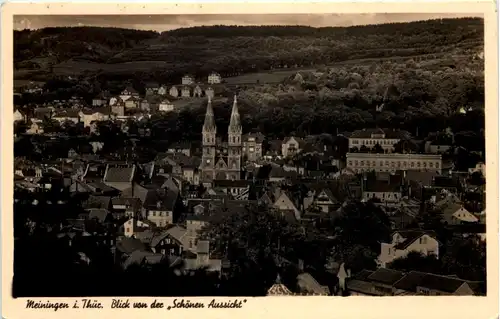 Meiningen, Blick von der schönen Aussicht -512482