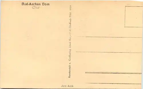 Aachen, Dom, Chor -513606