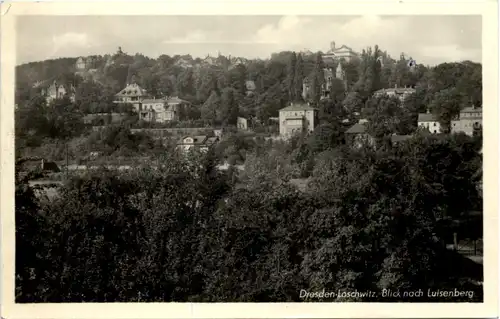 Dresden-Loschwitz, Blick nach Luisenberg -512148