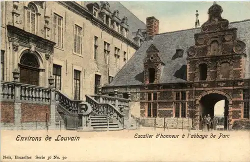 Louvain - Escalier d honneur -485734