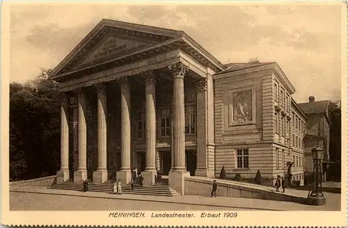 Meiningen, Landestheater erbaut 1909 -512494