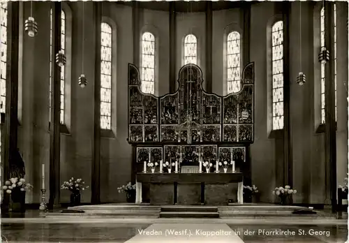 Vreden, Klappaltar der Pfarrkirche St. Georg -513746