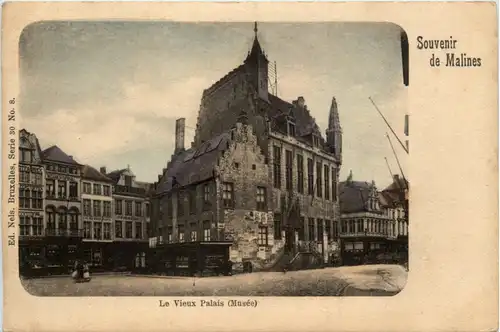 Souvenir de Malines - Le vieux Palais -485894