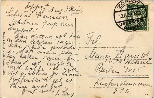 Ostseebad Zoppot - Strand -625804