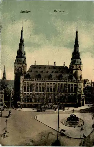 Aachen, Rathaus -513556