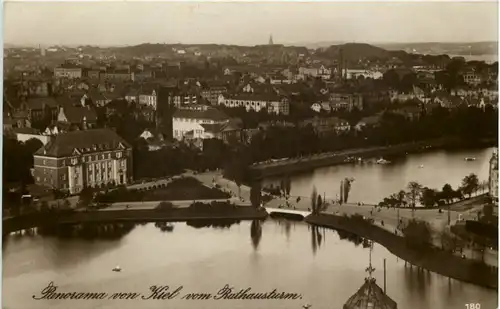 Kiel, Panorama vom Rathausturm -511344