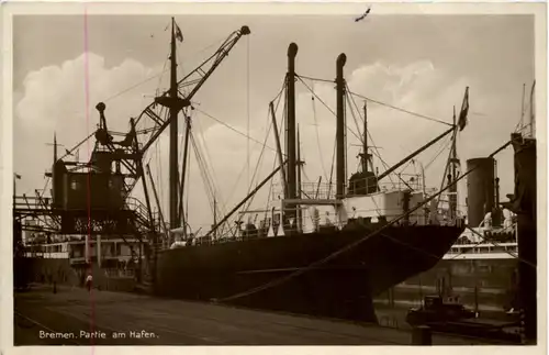 Bremen, Partie am Hafen -512694