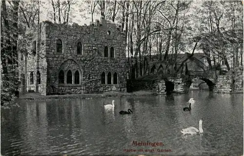 Meiningen, Partie im engl. Garten -513152