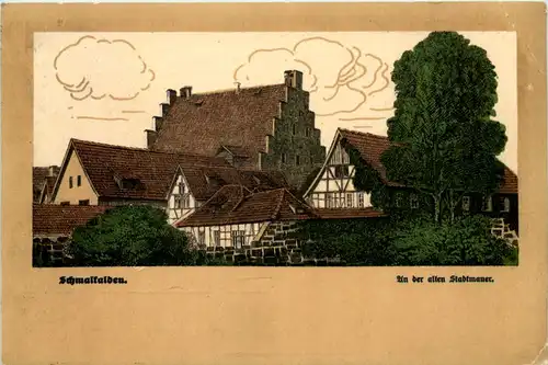 Schmalkalden, An der alten Stadtmauer -513272