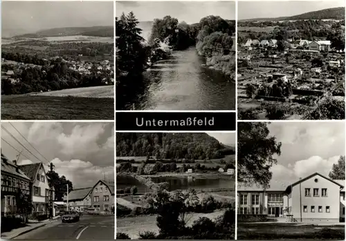 Untermassfeld Krs. Meiningen, div. Bilder -513062