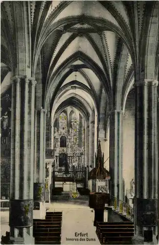 Erfurt, Inneres des Doms -511644
