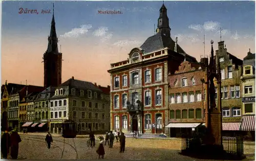 Düren, Marktplatz -514246