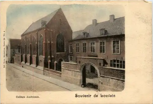 Souvenir de Louvain - College Americain -486374