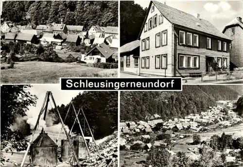 Schleusingerneudorf Kr. Suhl, div. Bilder -513094