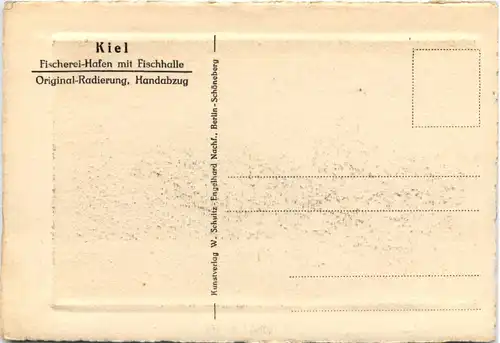 Kiel, Fischerei-Hafen mit Fischhalle -513174