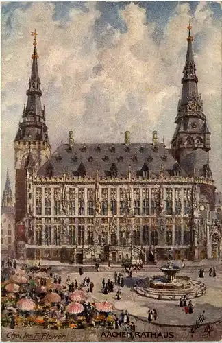 Aachen, Rathaus -513512