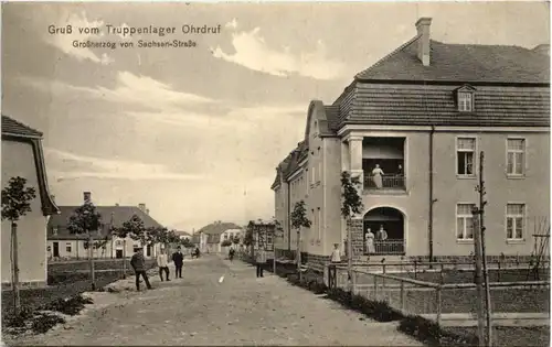 Ohrdruf, Gruss vom Truppenlager -513234