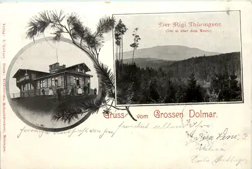 Gruss vom Grossen Dolmar -513254