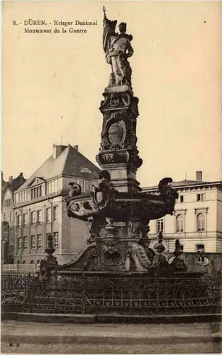 Düren, Krieger-Denkmal -514336