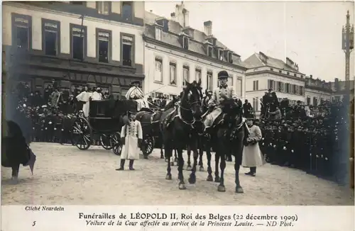 Funerailles de Leopold II - Roi des Belges -486908