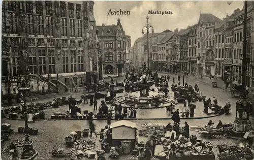 Aachen, Marktplatz -514846