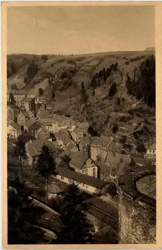 Montjoie - Monschau, Blick von der Burg -513448