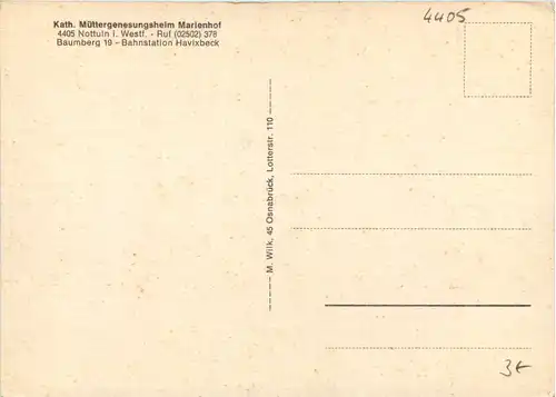 Nottuln i, W., kath. Müttergenesungsheim Marienhof -514014