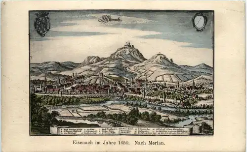 Eisenach im Jahre 1650 -512764