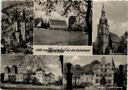 Gruss aus Marienhof aus den Baumbergen, div. Bilder, Nottuln Kr. Münster -515266