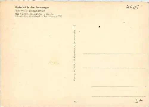 Gruss aus Marienhof aus den Baumbergen, div. Bilder, Nottuln Kr. Münster -515266