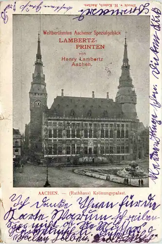 Aachen, Rathaus Krönungspalast -514876