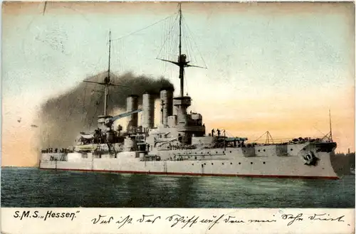Wilhelmshaven - SMS Hessen -499564